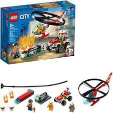 LEGO CITY COMBATE AO FOGO COM HELICÓPTERO 60248