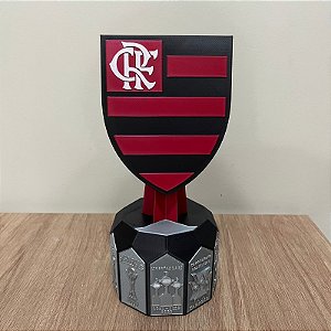 Troféu Decorativo Flamengo 23 cm altura