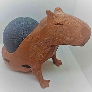 Suporte Decorativo Capivara Alexa Echo Dot 4/5