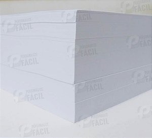 Papel Couche 90g A3 Fosco para impressoras laser 250 Folhas