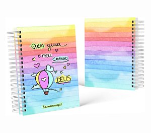 Caderno Sketchbook Grande Saca Folhas Personalizado Com Nome 80 Folhas Pautadas Removíveis 90g