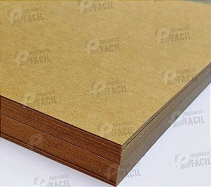 Papel Kraft 135g / 140g  A3 Marrom 250 Folhas