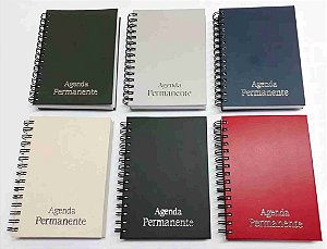 2 Agendas Permanente Diária Comercial Para Personalizar