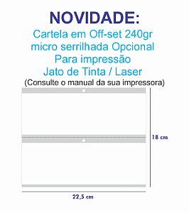 100 Calendários 2027 Para Jato de Tinta Folhinha De Parede Linha 500 a 511