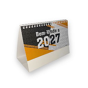 10 Calendários Corporativo Mesa 2027 Folhinha Sem Personalizar