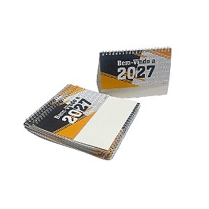 200 Calendários de Mesa 2027 Folhinha Sem Personalizar
