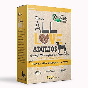 All Love - Adultos | Frango, Chia, Cenoura & Azeite 900g