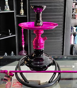 Narguile Triton Pink com Preto