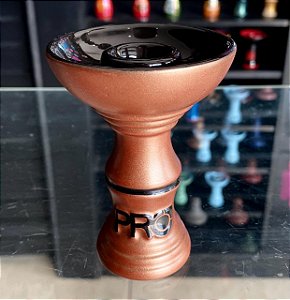 Rosh Pro Hookah Metálico Marrom