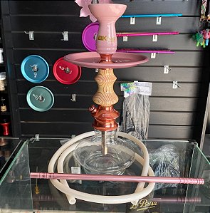 Narguile Amazon Hookah Rose Pequeno