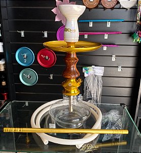 Narguile Amazon Hookah Madeira Pequeno
