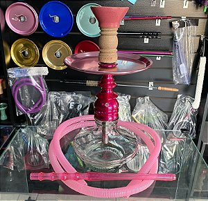 Narguile Amazon Hookah Kombat Rosa