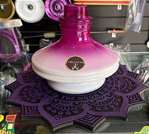 Vaso Aladim Resistente Bicolor Rosa com Branco