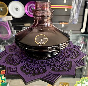 Vaso Aladim Resistente Bicolor Preto com Rosa