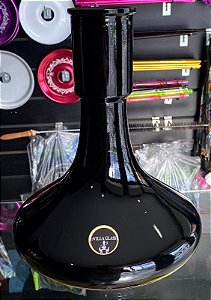Vaso  Genie/Aladim 30cm Preto