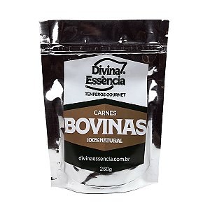 Tempero  Gourmet especial para Carne Bovina Divina Essência 250g