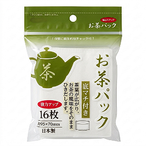 Saquinho de Chá para Infusão 9,5x7cm 66 Un Japão