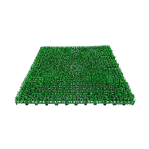Grama Artificial Verde 30x30cm para Decoração Sushi Oriental Vitrine