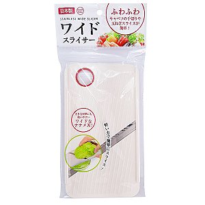 Fatiador Largo Wide 20 Cm Para Legumes batata chips e frios Fácil Culinária Japão