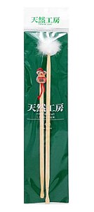 Limpador De Ouvido Com 2 Peças Feito De Bambu tradicional Japonês