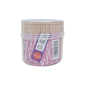 Kit 850 Palito De Dente Estilo Oriental Bambú 6.5 Cm Petisco