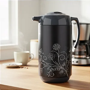 Garrafa Térmica Zojirushi 1 Litro Ahgb Black Japonesa - Marca Japonesa Elefante Qualidade Durabilidade