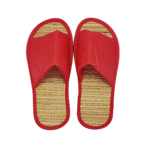 Chinelo De Palha Zori Fechado Baixo Pantufa Estilo Oriental