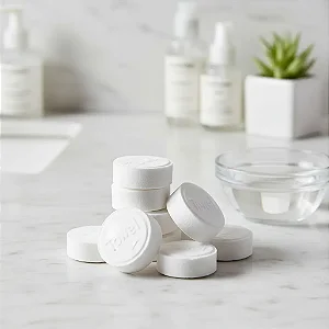 50 Unid Toalha Limpar as mãos Desidratada Compacta Descartável Higiene Rápida e Prática Estilo Oriental