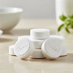 250 Unid Toalha Limpar as mãos Desidratada Compacta Descartável Ideal Camping Salão de Beleza Estética Academia