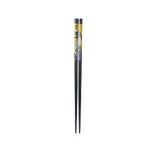 Hashi De Madeira Gueixa Roxo Resistente 23cm Oriental Sushi