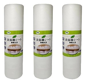Kit C/ 3 Forro Para Armário Gaveta Anti-mofo Japonês Branco