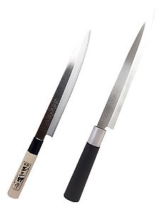 Kit 1 Faca Kataoka 21cm E 1 Sekizo 24cm Sushi Japonesa