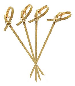 Kit 3.000 Espetinho Nó 7cm E  3.000 9cm Petisco Festa Buffet