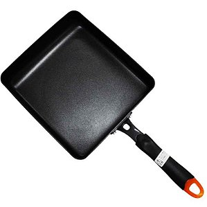 Frigideira para Ovos Tamagoyaki e Grelhar  15x18 cm Estilo Oriental Japonesa