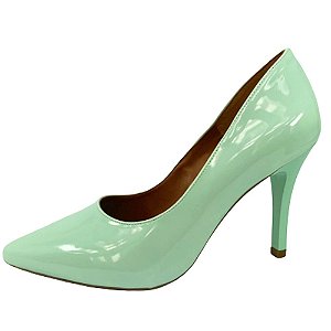 Scarpin Zhaceci Verde Pistache