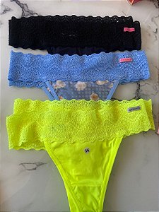 Calcinha Lycra Renda Fio - Loja Uso & Abuso Lingeries