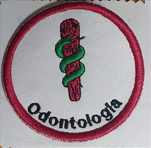 Patch bordado Símbolo Odontologia