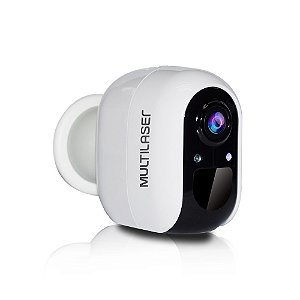 Câmera de Segurança Wifi Portátil Pilha 1080p Multilaser SE227