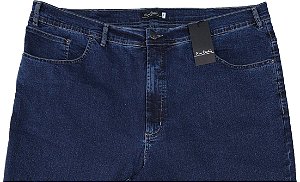 Calça Jeans Masculina Pierre Cardin Reta (Cintura Alta) - Ref. 487P313 - PLUS  SiZE - Algodão / Poliester / Elastano (Jeans Macio)