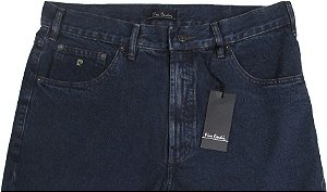 Calça Jeans Masculina Pierre Cardin Reta Tradicional (Cintura Alta) - Ref. 464P803 - 100% Algodão