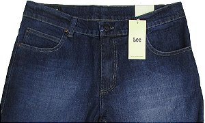 Calça Lee 101-S Masculina - Modelagem Ajustada - Cintura Média - Ref. 1506L  - Jeans Fino e Macio (98% Algodão / 2% Elastano)