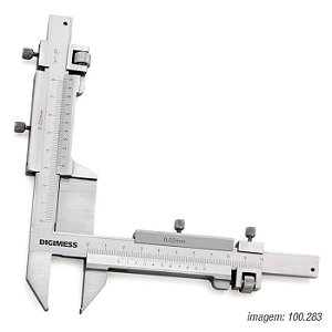 Páquimetro 1-25mm Dentes De Engrenagem - 100.283 - Digimess