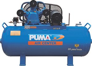 Compressor de ar 20PCM W 200LT PB20/200HT - PUMA