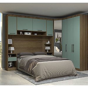 Quarto Modulado Paris Casal de Canto 6 peças