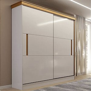 Guarda Roupa Bistrol 2 Portas de Correr 100% MDF