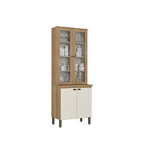 Cristaleira 4P de vidro Finesse