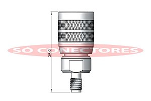 Adaptador Sma Fêmea para N Macho