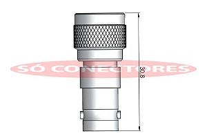 Adaptador Bnc Fêmea para Tnc Macho