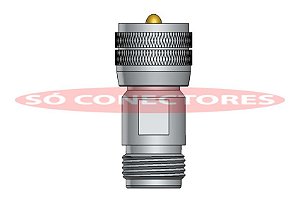 Adaptador N Fêmea para Uhf Macho