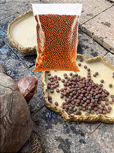 Ração para Tartarugas Aquáticas 1kg Completa para Tartarugas de Água Doce TIGRE - Cod. TJ12